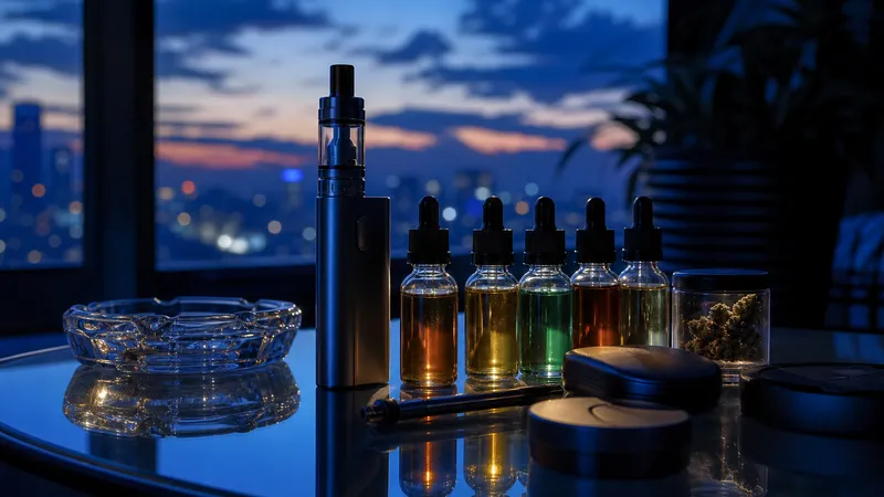Méthodes de consommation de l'e liquide thc